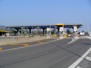 Italian Highway toll booths- Italy from the Inside