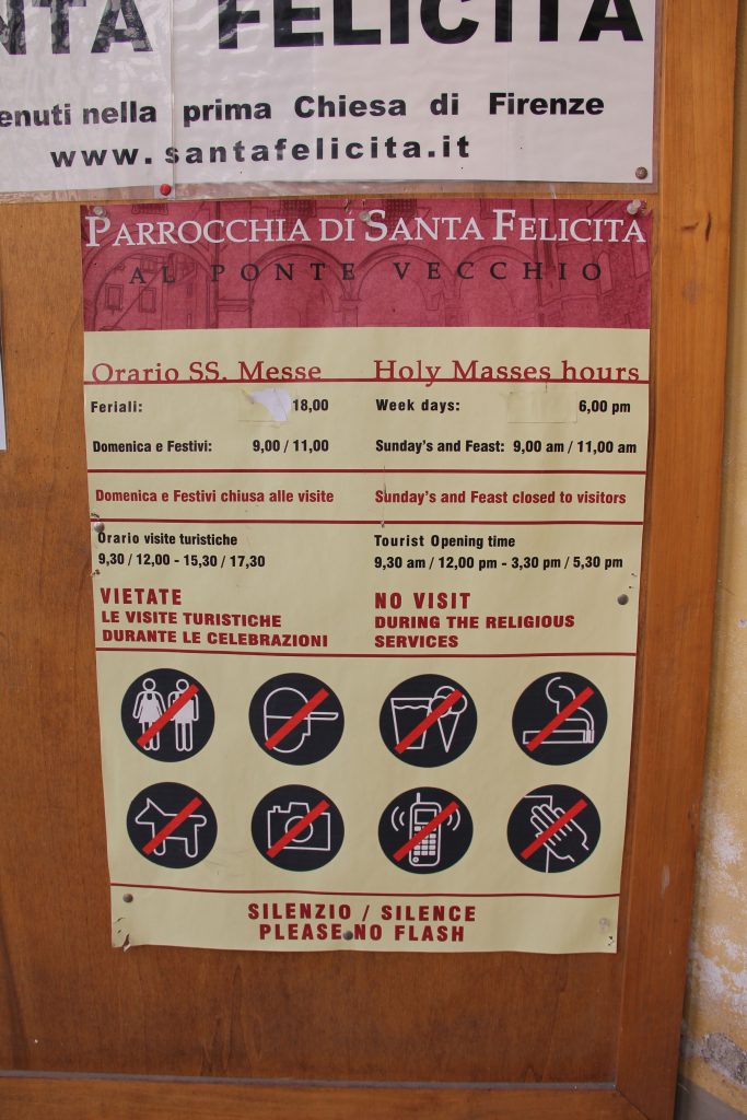 Italian churches rules and regulations- Italy from the Inside