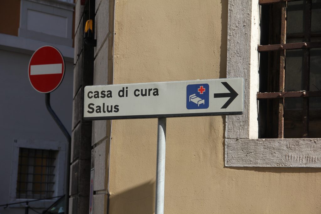 Casa di cura sign- Italy from the Inside