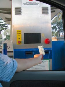 2. Italian highway ticket machine- Italy from the Inside