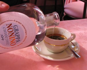 Caffè corretto con grappa- Italy from the Inside