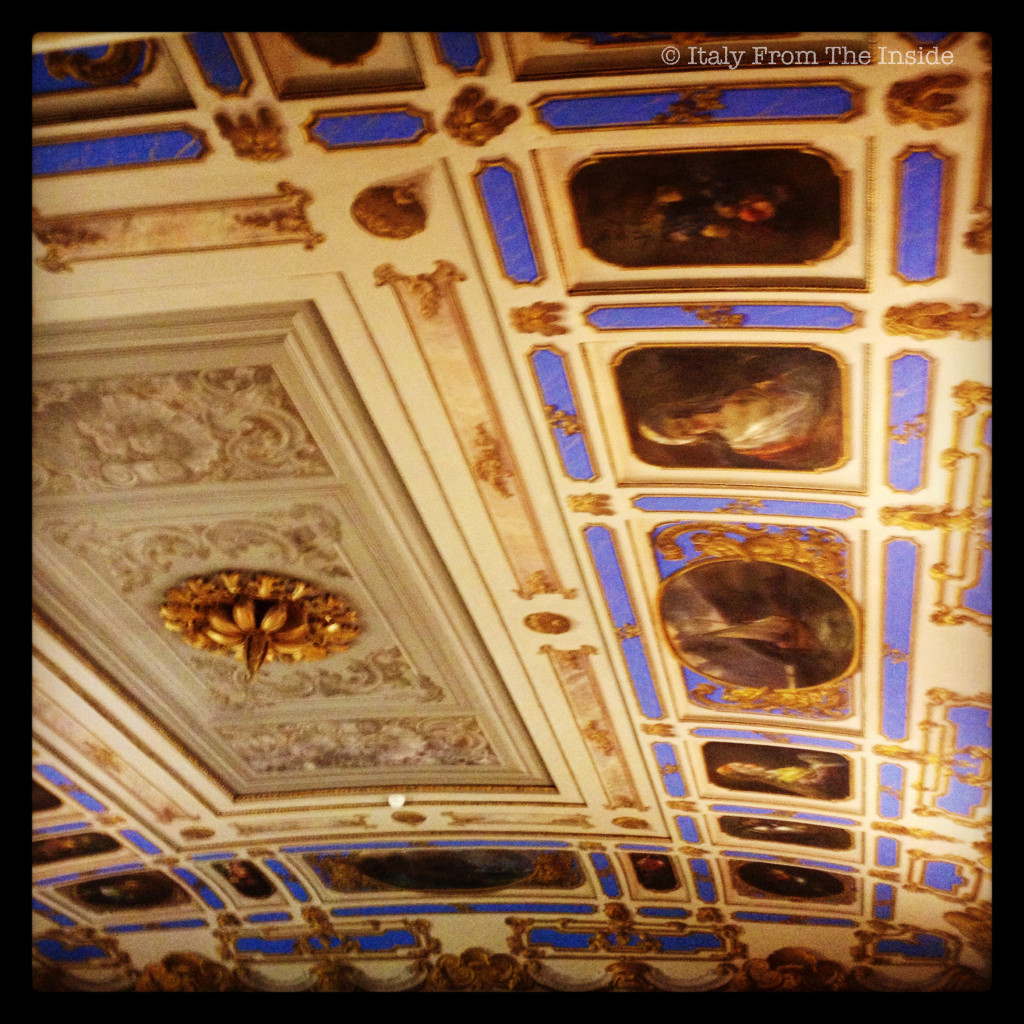 Library ceiling- Italy from the Inside